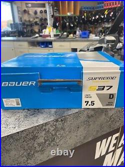 Bauer Supreme S37 Ice Hockey Skates Size 7.5 Intermediate Excellent Condition
