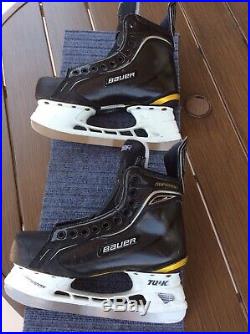 Bauer Supreme Total One Hockey Ice Skates, Size 7,5 with new Step runners