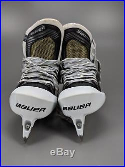 Bauer Supreme Total One NXG Goalie Skates Size 10 Vertexx 2.0 LS2 NEW