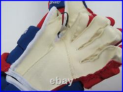 Bauer Supreme UltraSonic Montreal Canadiens Pro Stock Hockey Player Gloves 15