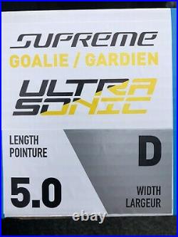 Bauer Supreme Ultrasonic Goal Skate Intermediate Size 5D