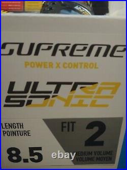 Bauer Supreme Ultrasonic Skates Size 8.5 Fit 2 Brand New