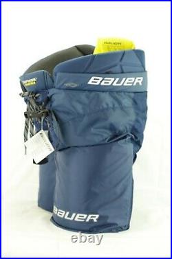Bauer Supreme matrix Ice Hockey Pants senior Size Large Navy (0428-7778)
