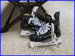 Bauer supreme 2s black skates size US 6 only used three times, pretty much new