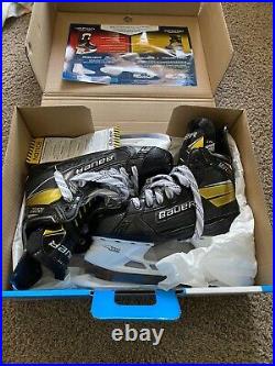 Brand New Bauer Supreme Ultrasonic Mens 7.5 Fit 2 Ice Hockey Skates
