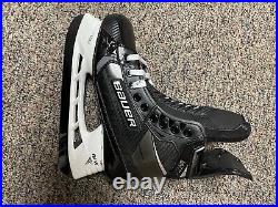 Brand New Black Bauer Ultrasonic Supreme Skates Fit 2 Size 6.5 With New Blades