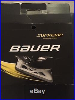Brand New Knapp Pro Return Bauer Supreme 1s Goalie Skates Still Have Tags