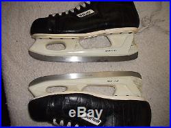 Brand New Vintage Bauer Supreme Custom 100 Ice Hockey Skates Mens 11-1/2 Leather