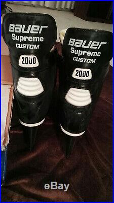 Eric Lindros Pro Return Bauer Supreme Custom 2000 Sz 10.5 Pro Stock Skates New