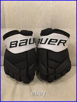 LA KINGS New Bauer Supreme 2S Pro Stock Hockey Gloves 14 Los Angeles Kings