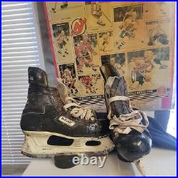 Mark Johnson New Jersey Devils 1985 Bauer Supreme Custom 100 Hockey Skates
