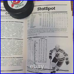 Mark Johnson New Jersey Devils 1985 Bauer Supreme Custom 100 Hockey Skates