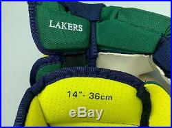 NEW! Bauer Supreme 1S Mercyhurst Lakers NCAA Pro Stock Hockey Player Gloves 14