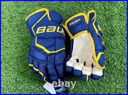 NEW Bauer Supreme 2S Pro SWEDEN Mens Olympic Team Pro Stock Ice Hockey Gloves 15