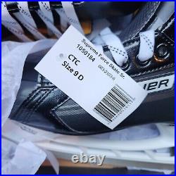 NEW Bauer Supreme Force Sr Men Hockey Skates SIZE 10.5 US D 1050184 BTH16 CTC