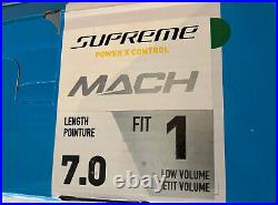 NEW Bauer Supreme Mach Skates Senior Size 7 Fit 1