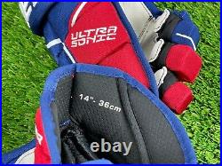 NEW Bauer Supreme Ultra Sonic CZECH Mens Olympic Team Pro Stock Hockey Gloves 14