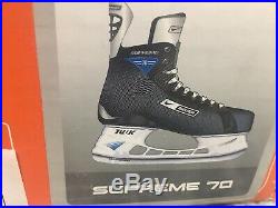 NIKE Bauer Supreme 70 Hockey Ice Skates, NEW IN BOX! MENS SIZE 10