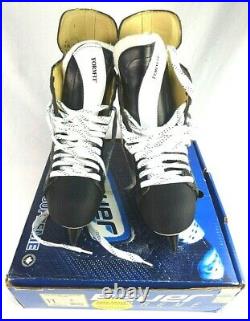 New Bauer Supreme 1100 Hockey Skates Tuuk Blades Size 11.5 Skate StainlessSteel