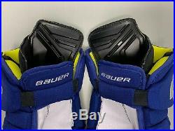 New! Bauer Supreme 1S Dylan Larkin NHL All Star Game Pro Stock Hockey Gloves 14