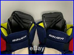 New! Bauer Supreme 1S Team USA IIHF Pro Stock Hockey Gloves 15 United States