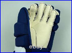 New! Bauer Supreme 1S Toronto Maple Leafs NHL Pro Stock Hockey Player Gloves 13