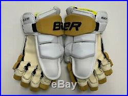 New Bauer Supreme 1S Vegas Golden Knights NHL Pro Stock Hockey Player Gloves 14