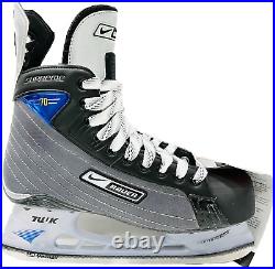 New Bauer Supreme 70 Skates hockey size 10.5 EE men's wide skate ice SR mens box