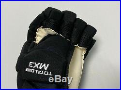 New! Bauer Supreme MX3 Team Canada IIHF Pro Stock Ice Hockey Player Gloves 13