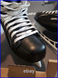 New Bauer Supreme One20 Lightspeed Pro Ice Hockey Skates Black Gold Mens 12