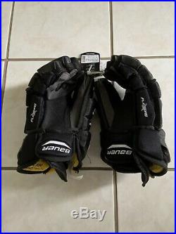New! Bauer Supreme TotalOne MX3 Senior Hockey Gloves, 13 Inch, Black FREE SHIP