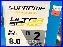 New Bauer Supreme UltraSonic Senior Hockey Skates Size 8 Fit 2