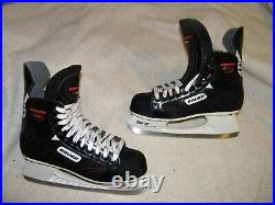New Left Over Bauer Supreme Plus Ice Hockey Skates Men Size 10 D Skate 11.5 Shoe