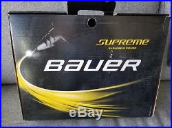 New in Box Bauer Supreme 1S Senior Ice Hockey Skates Size 9.5 D (UK 10)