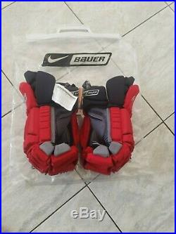 New with bag Nike Bauer Supreme one90 hockey gloves, deadstock 14s