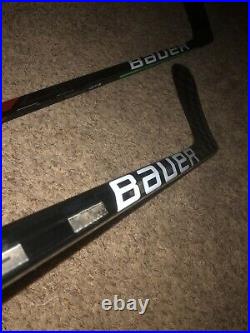One pro stock bauer supreme ultrasonic LH hockey stick custom red color p92M