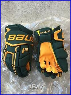 PRO STOCK CLARKSON GOLDEN KNIGHTS Bauer Supreme 1S Hockey Gloves Senior 13