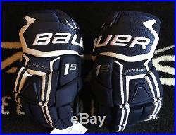 Pro Return KHL Stock Bauer Supreme 1S Hockey Gloves