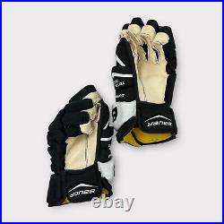 Pro Stock New 14 Bauer Supreme TotalOne NXG Pittsburgh Penguins Hockey Gloves