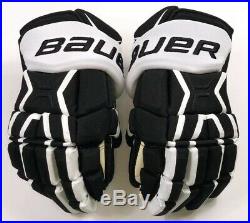 Pro Stock Pro Return 14 Bauer MX3 Supreme Hockey Gloves Pittsburgh Penguins