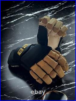 Pro Stock Vegas Golden Knights Jack Eichel Bauer Supreme 2S Pro Hockey Gloves 14