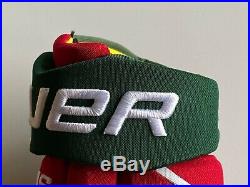 Retro! Bauer Supreme 1S New Jersey Devils NHL Pro Stock Hockey Player Gloves 14
