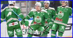 Rögle BK SHL Bauer Supreme 1S Pro Stock Hockey Gloves Green 14