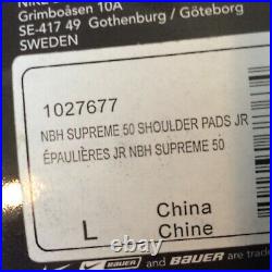 Shoulder Pads Bauer NBH Supreme 50 JR size large NEW