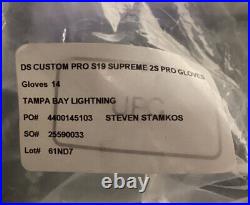Steven Stamkos Game Issue Bauer Custom Pro S19 Supreme 2S Gloves New