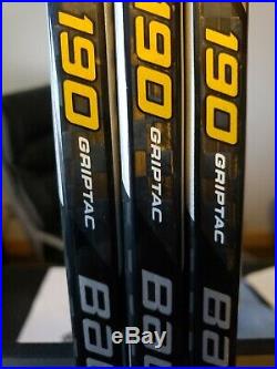 Three Brand New Left-handed Bauer Senior Supreme 190 Hockey Sticks