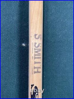 Vintage Bauer Supreme wooden hockey stick Signed By Steve Smith
